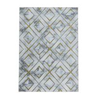 Webteppich Naxos Goldfarben ca. 140x200cm - Goldfarben, Design, Textil (140/200cm)