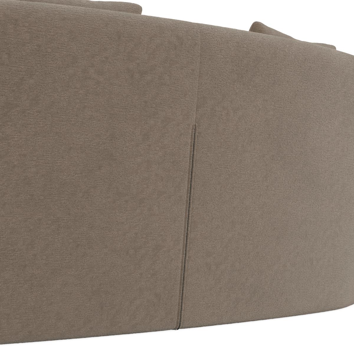 Sofa Julie Chenille Beige - Beige, MODERN, Holz/Textil (180/68/82cm)