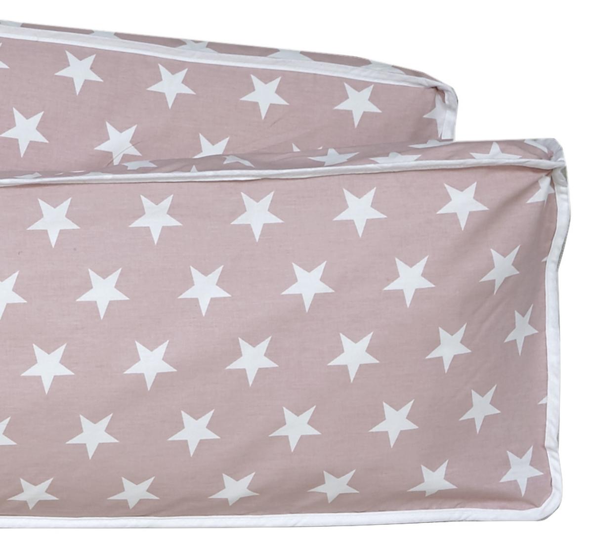 Blazina Za Hrbet Lino, Roza, 2 Kos - roza, Moderno, tekstil (98/40cm) - MID.YOU