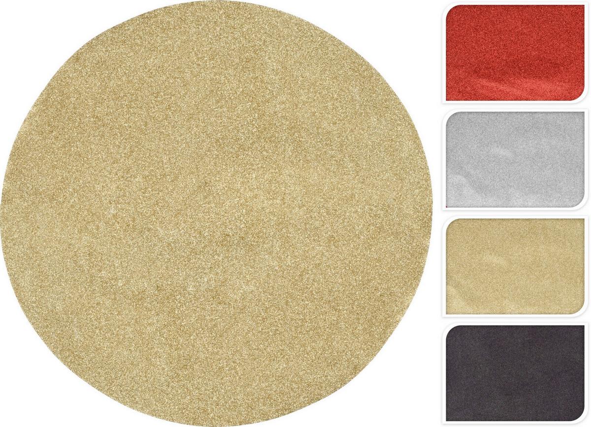 Tányéralátét Glitter - műanyag (33cm)