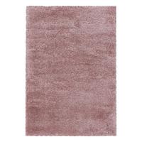 Hochflorteppich Fluffy Rose Rosa ca. 160x230cm - Rosa, Basics, Textil (160/230cm)