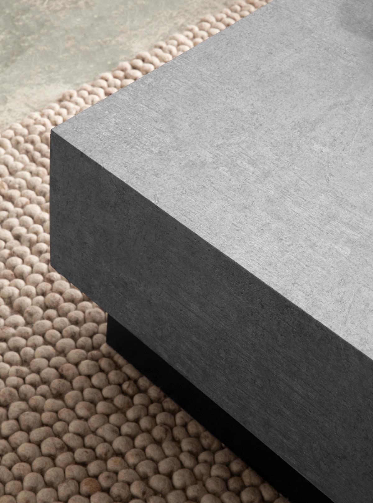 COUCHTISCH WL6.930 - Schwarz/Grau, Design, Holzwerkstoff (65/40/65cm) - Livetastic