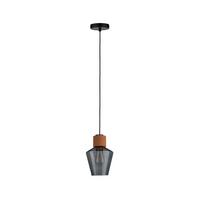 Hängeleuchte Noerdic Elia max. 20 Watt - Schwarz, KONVENTIONELL, Glas/Metall (18cm) - Paulmann