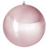 Christbaumkugel Big in Rosa - Rosa, Kunststoff (10cm) - Modern Living