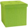 Zaboj Za Sedenje Boxas, Zelena - zelena, Basics, umetna masa/leseni material (38/38/38cm) - MID.YOU