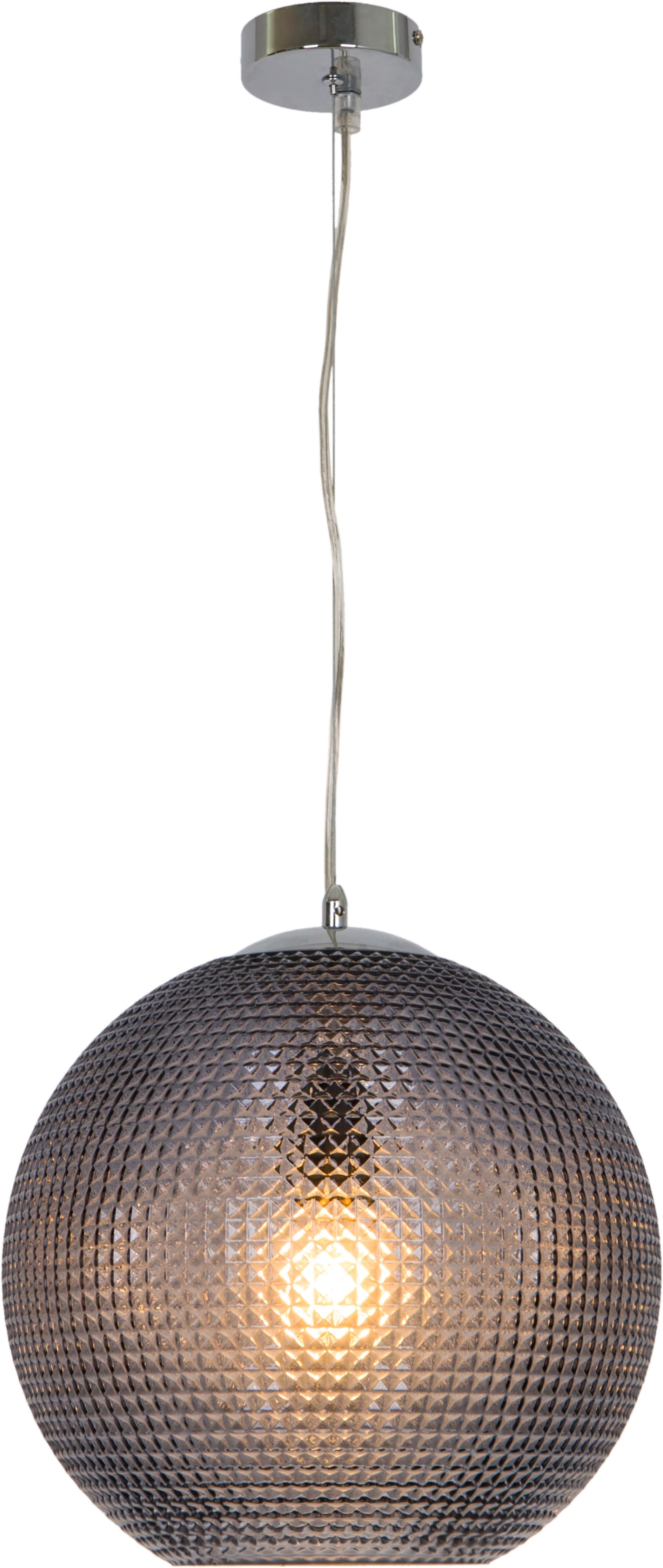 LAMPA WISZĄCA CECILE - chromowy, Modern, metal/szkło (35/130cm) - Modern Living