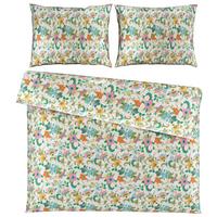 Posteljnina Kamia Allover Xxl, Večbarvno, 2x60/80, 200/200 - roza/turkizna, Romantika, tekstil (200/200cm) - Mömax