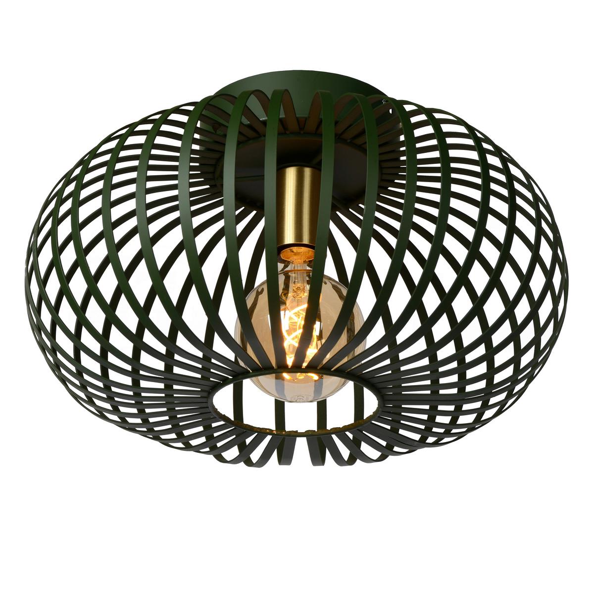 LAMPA SUFITOWA 78174/40/33 MANUELA - zielony, Modern, metal (39.5/23/39.5cm) - Lucide