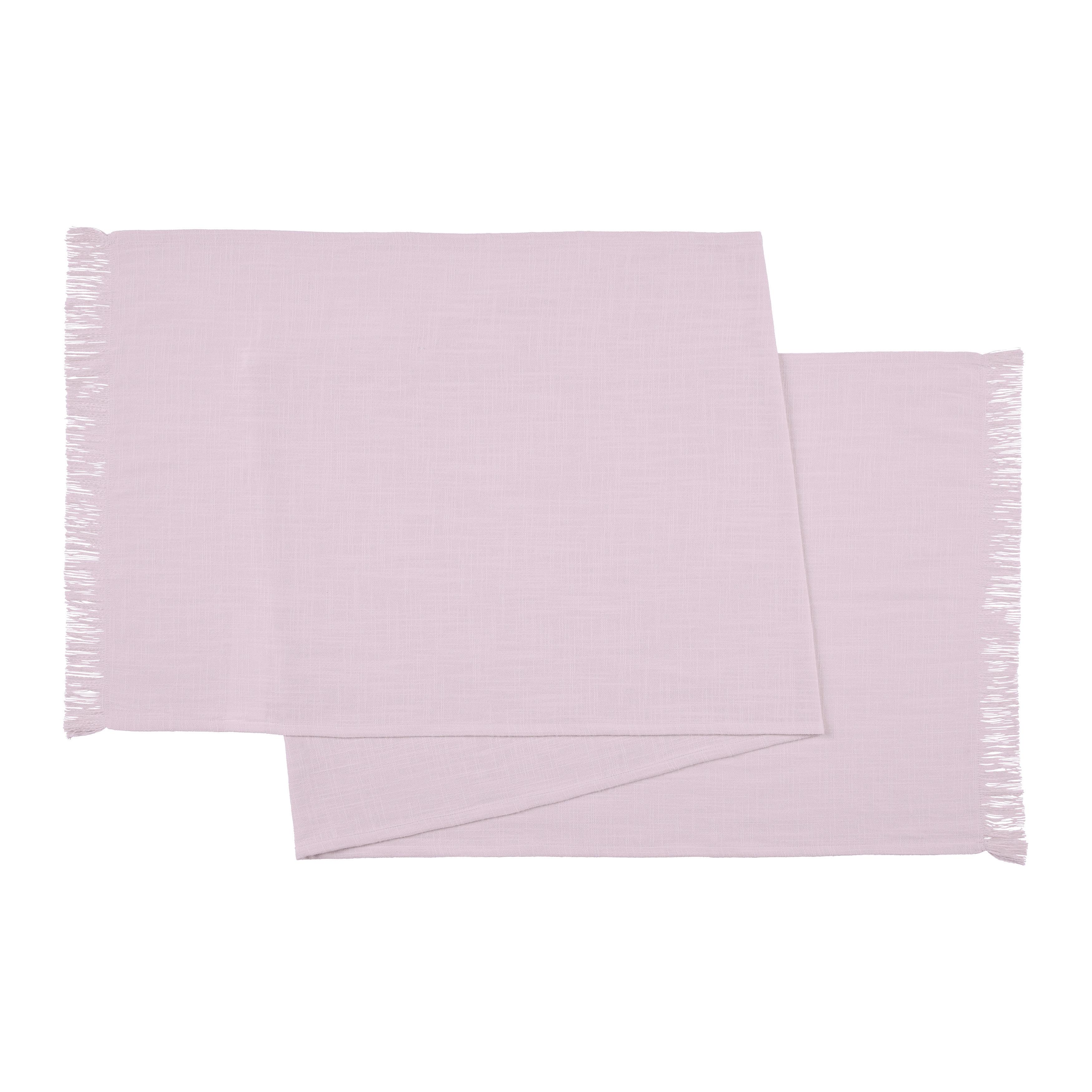 Tischläufer Candy Flieder ca. 45x170cm - Flieder, KONVENTIONELL, Textil (45/170cm) - Mömax