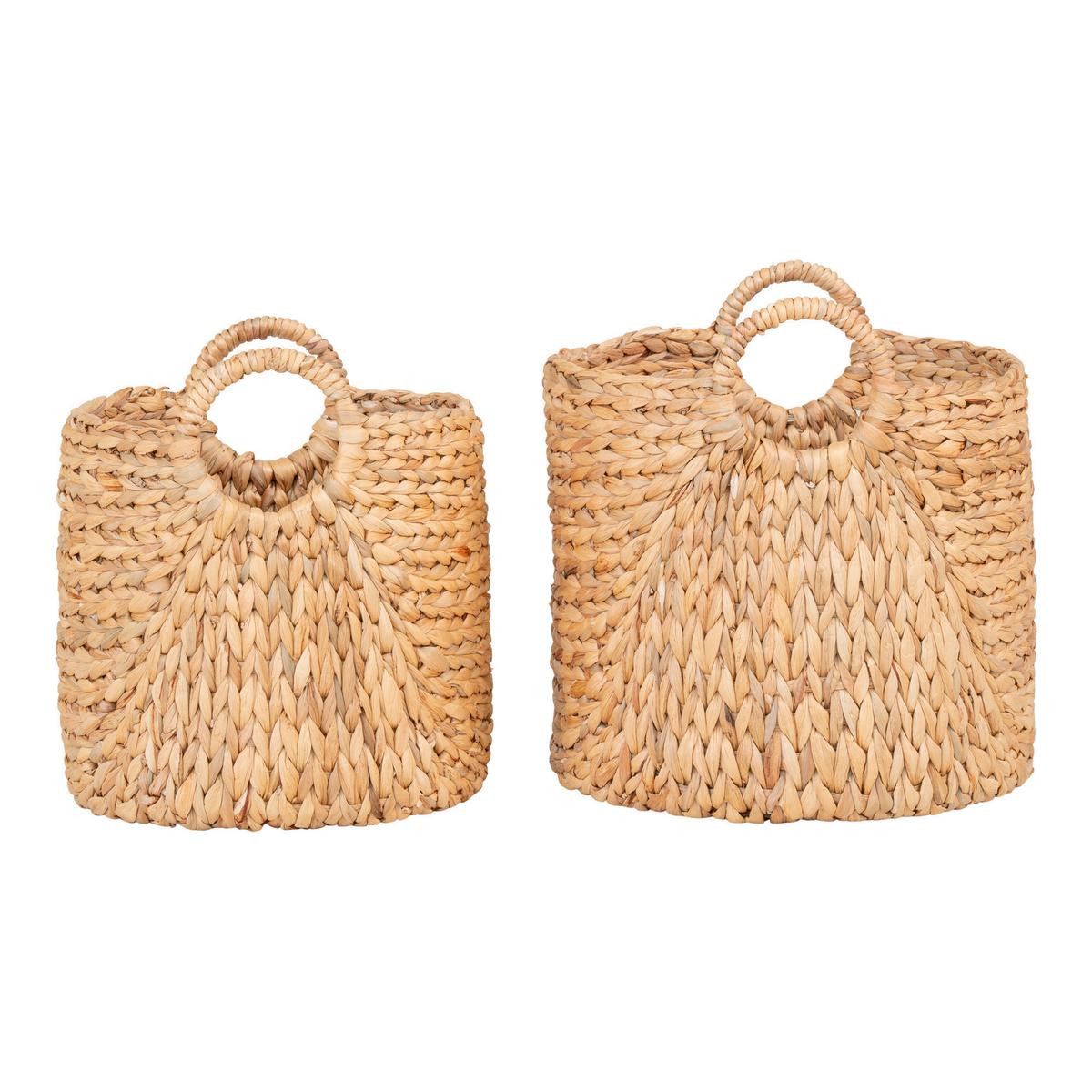 Korbset Passo Basket Hellbraun - Hellbraun, Design, Holz