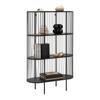 REK TIAGO -EXKLUSIV- - Zwart, Lifestyle, Metaal (80/125/34cm) - Mömax