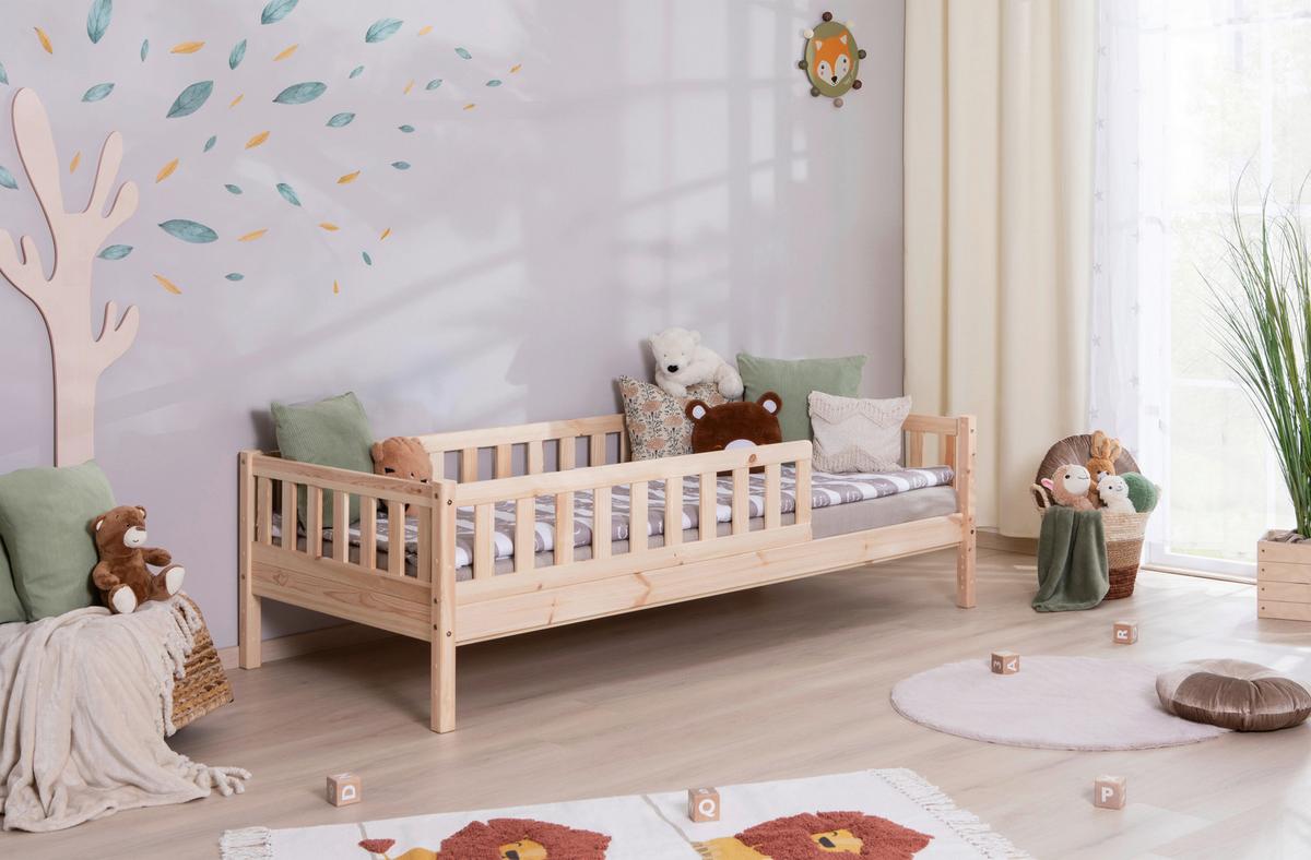 Hausbett Lou ca. 90x200 cm Holz - Naturfarben, MODERN, Holz (90/200cm) - MID.YOU