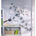 Stenska Dekoracija Butterfly - bela, Romantika, umetna masa (39,37/22,86/7,62cm) - Mömax modern living