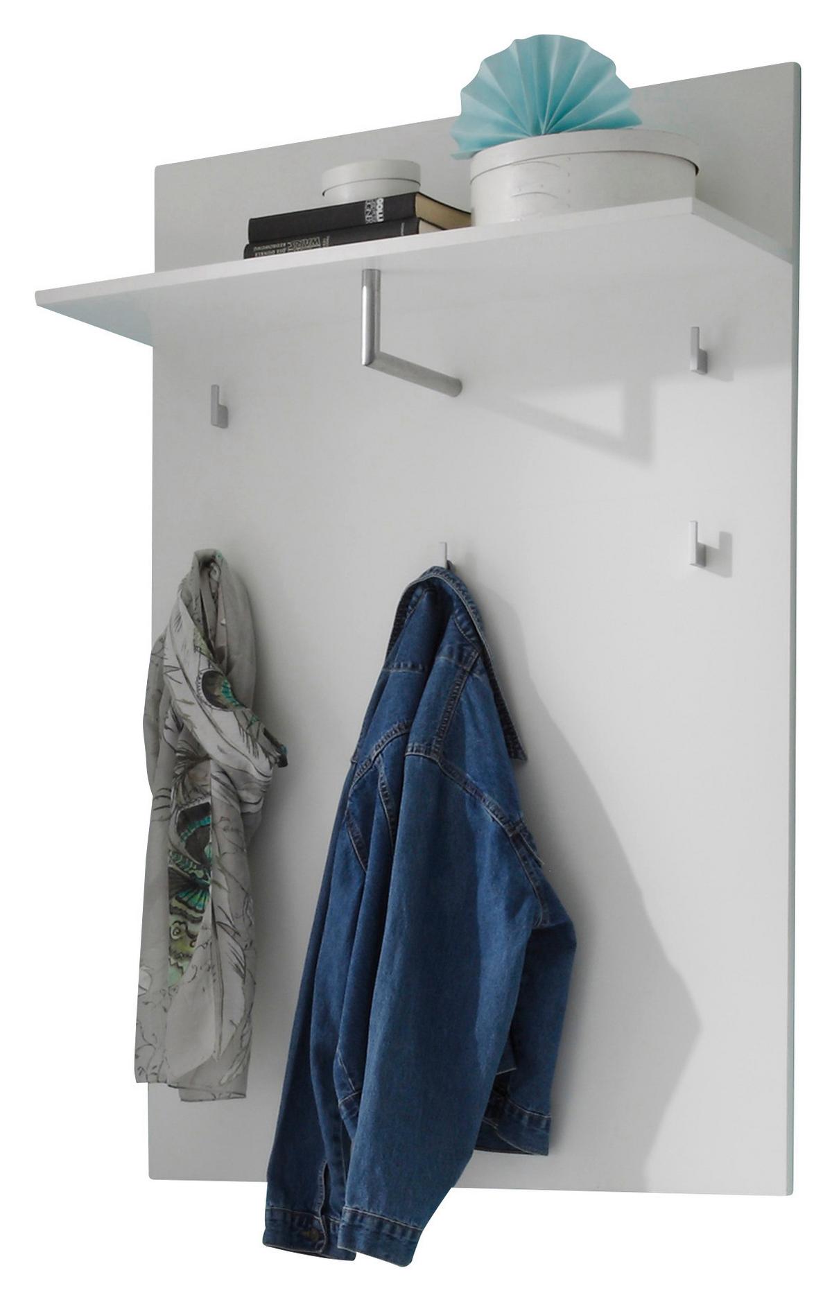 PANEL DO PRZEDPOKOJU SPICE - biały, Basics, materiał drewnopochodny (80/118/30cm) - Xora
