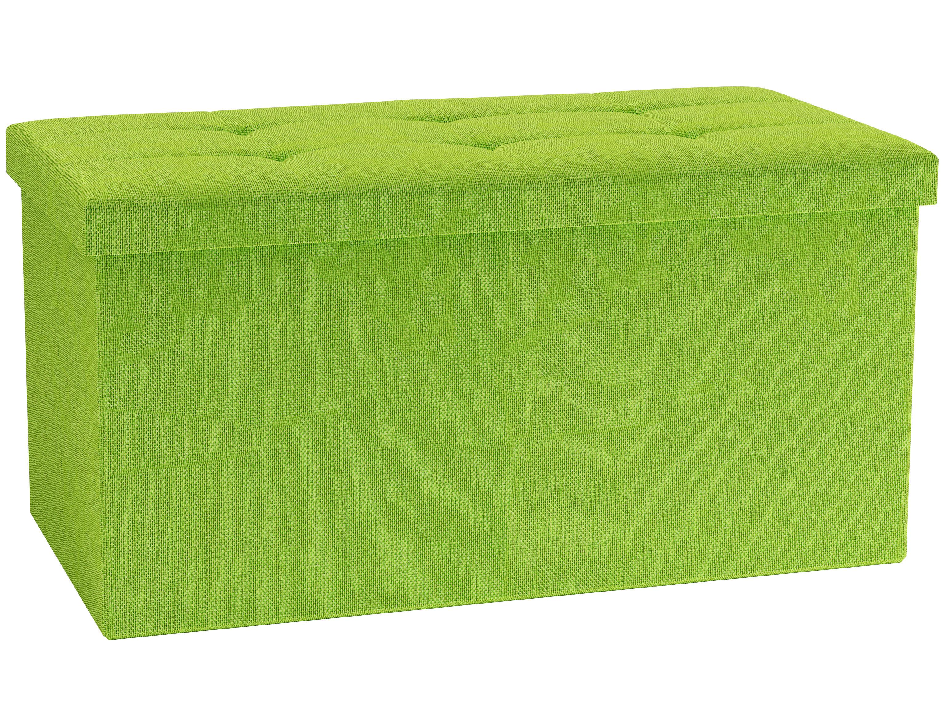 SITZBOX BOXAS - Grün, Basics, Holzwerkstoff/Kunststoff (76/38/38cm) - MID.YOU