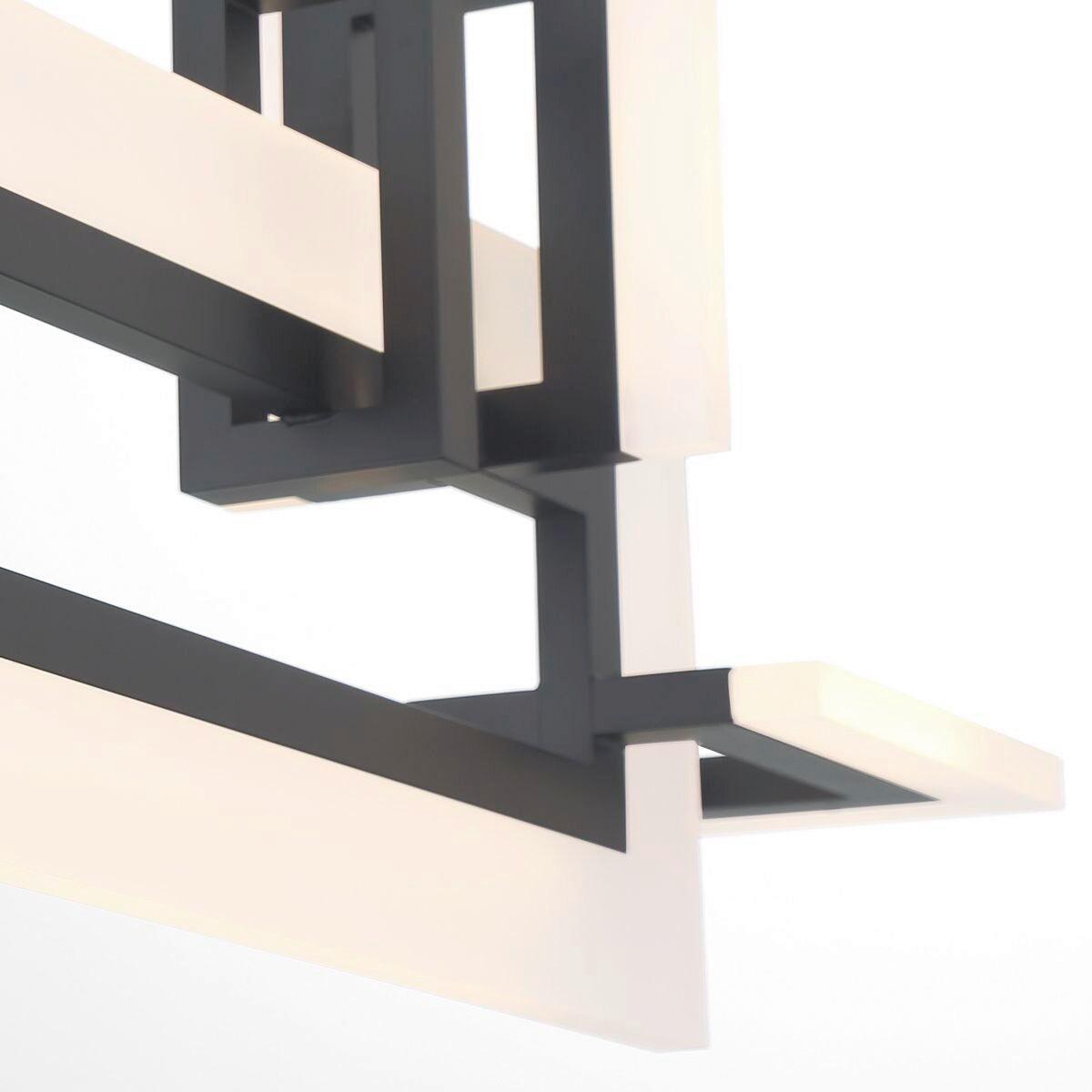 LED Függőlámpa Qn-Inizio-Lp-S-Bk - fekete, Design, műanyag/fém (84/47,5/14cm) - Elstead Lighting