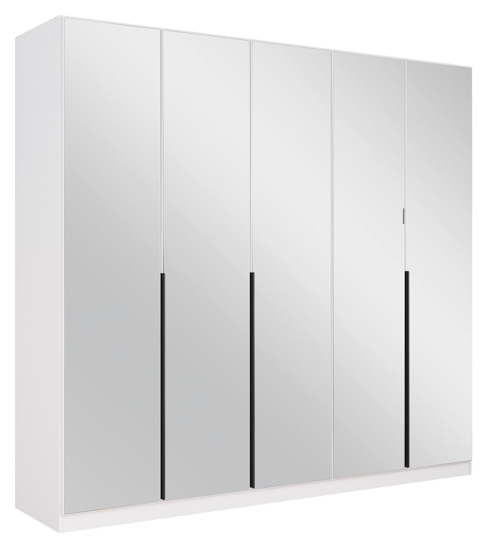Ormar S Klasičnim Vratima Skyla - bijela/siva, Moderno, drvni materijal/metal (226/210/54cm) - Modern Living