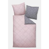 POŚCIEL DWUSTRONNA DAVOS - jasnoszary/ciemnoszary, Design, tkanina (155/220cm) - Janine