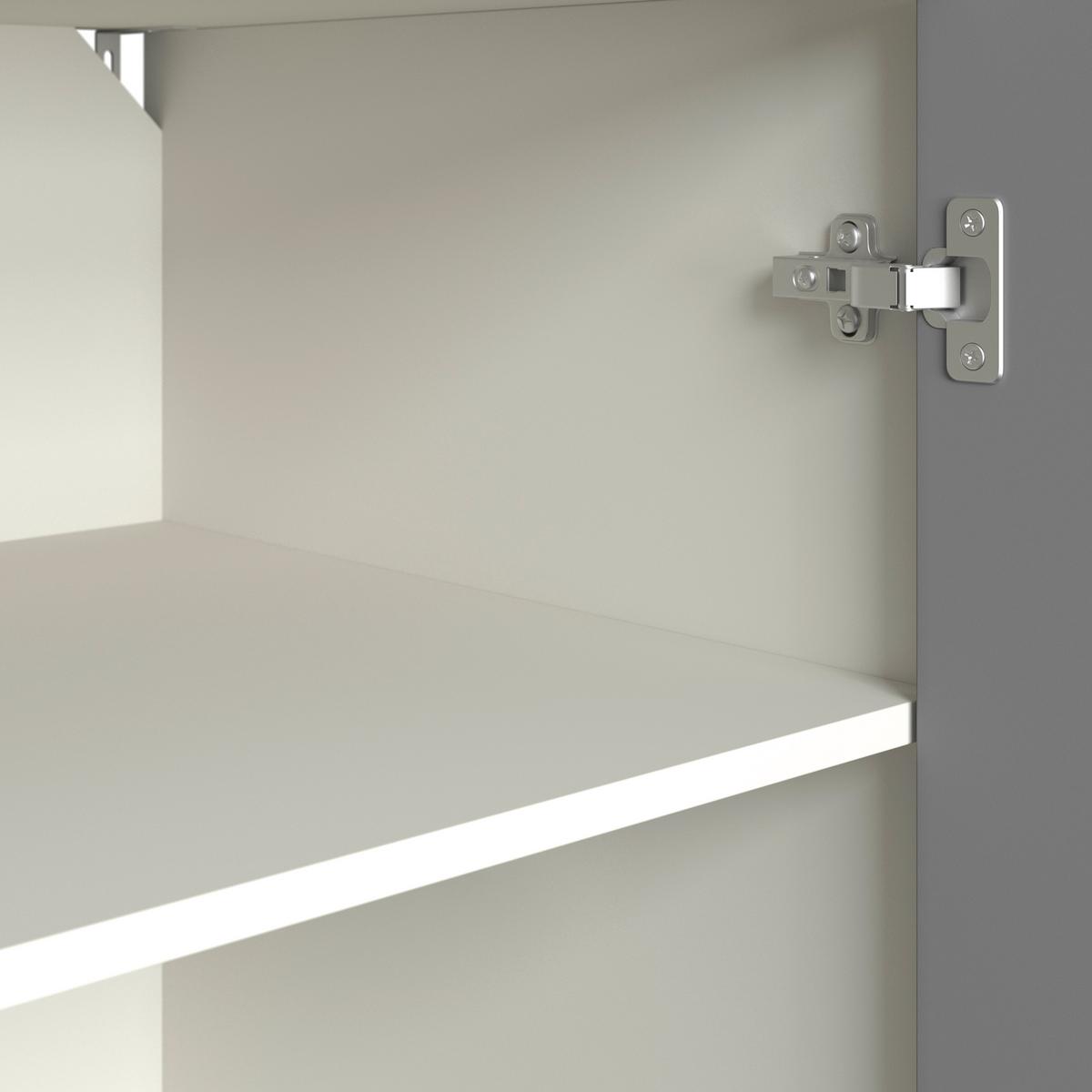 Kleiderschrank Framo 2 Kaschmirfarben/Anthrazit - Kaschmir/Anthrazit, KONVENTIONELL (120,2/210,6/58cm) - Mömax