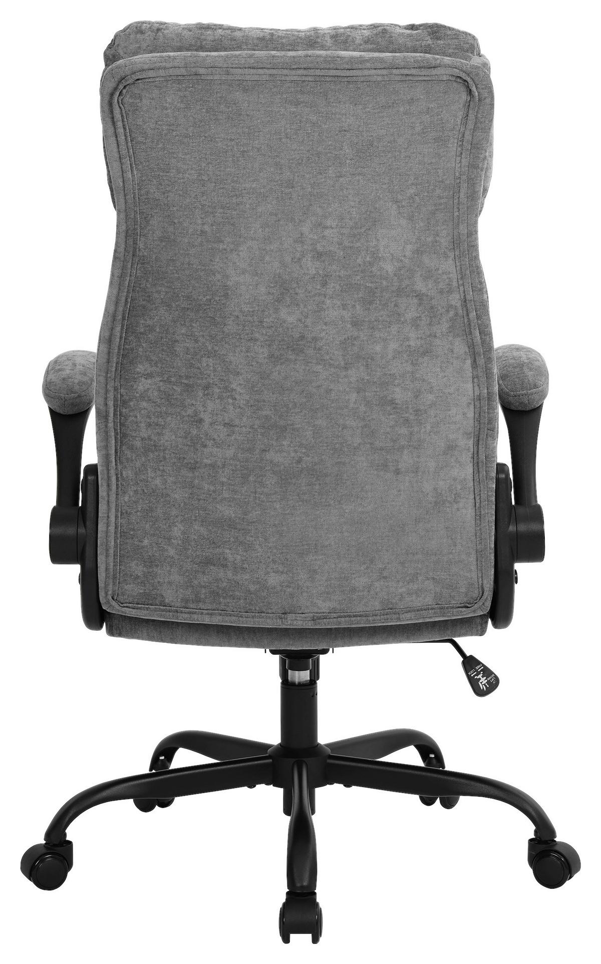 Milan Uredska Stolica - siva/crna, Trend, drvo/metal (66/121/72cm) - Modern Living