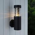 Außenleuchte max. 15 Watt 'Nubia' - Edelstahlfarben, MODERN, Kunststoff/Metall (10,1/33,5cm) - Bessagi Garden Außenleuchte max. 15 Watt 'Nubia' - Edelstahlfarben, MODERN, Kunststoff/Metall (10,1/33,5cm) - Bessagi Garden
