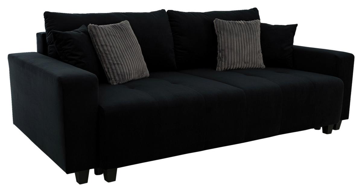 Trosed Lilly - crna/antracit, Trendi, drvo/metal (240/119cm) - Luca Bessoni