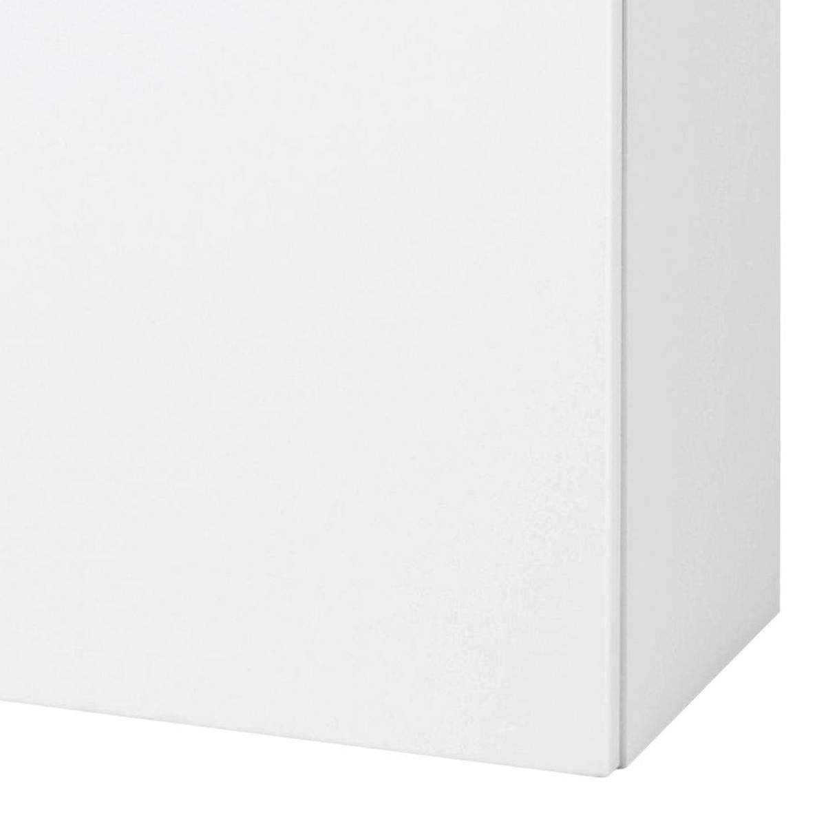 Midischrank in Anthrazit/ Weiss 'Siena' - Anthrazit/Weiß, MODERN, Holzwerkstoff (40/105/27cm) - Held