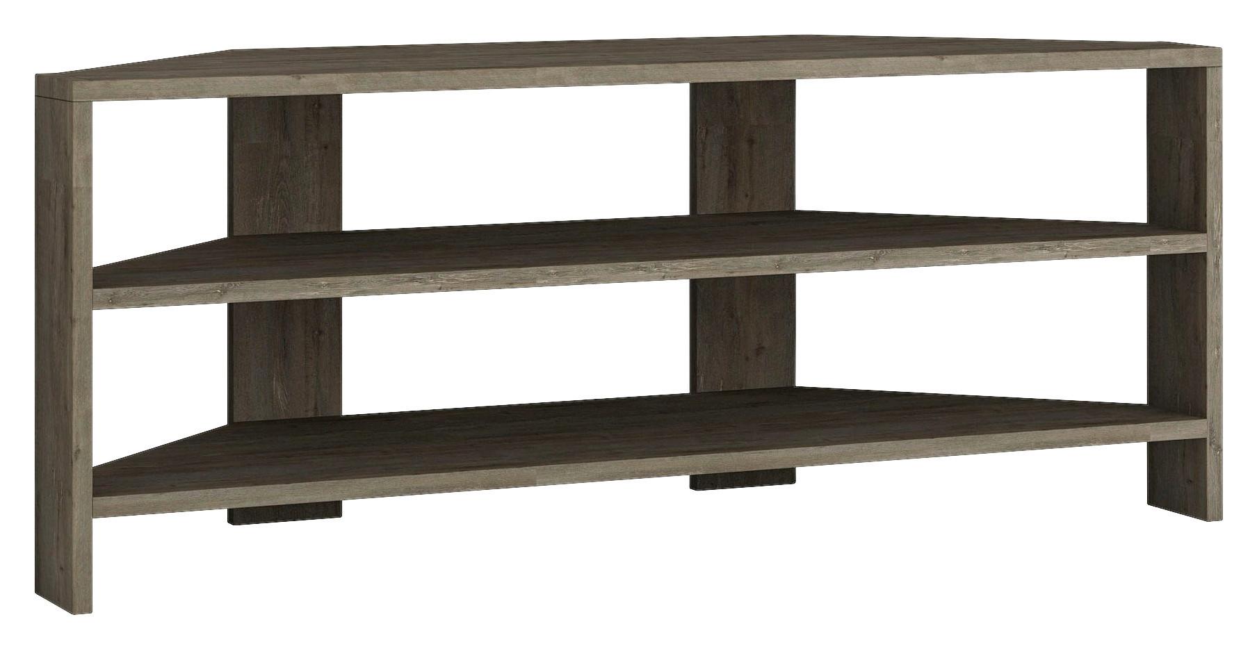 Nizka Omarica Thales - temno rjava, Design, leseni material (114/45/36cm) - Livetastic
