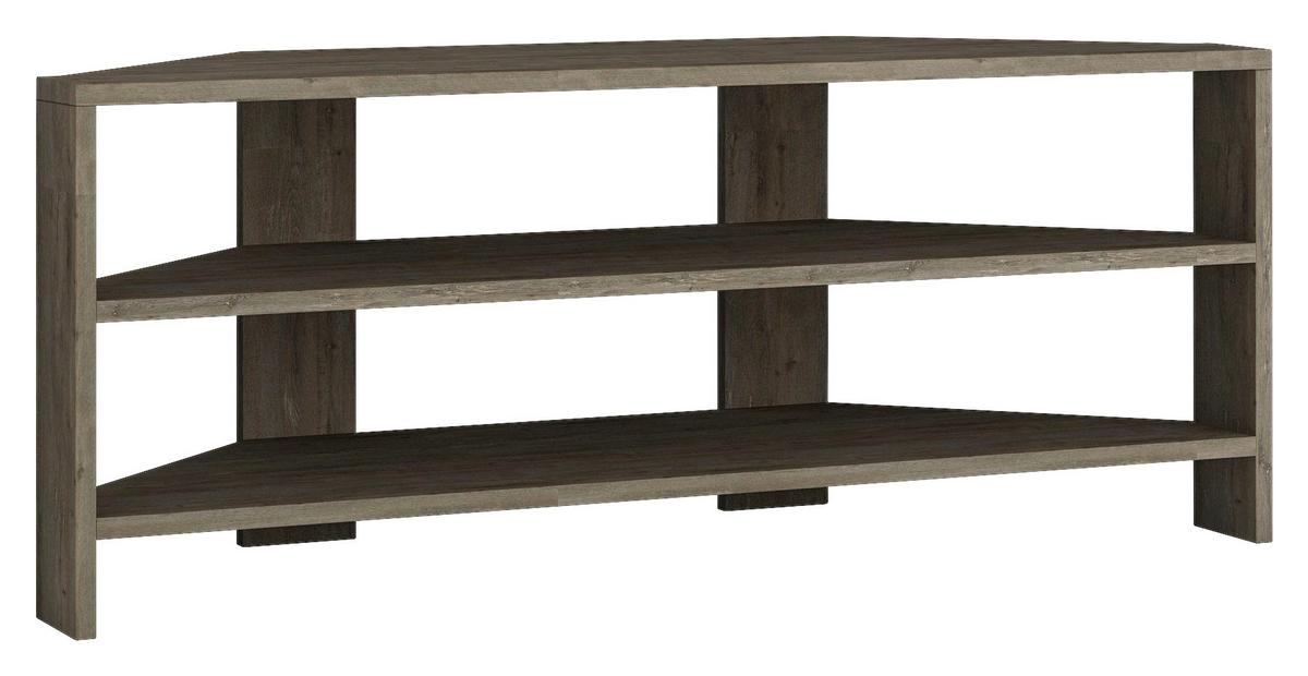 Nizka Omarica Thales - temno rjava, Design, leseni material (114/45/36cm) - Livetastic