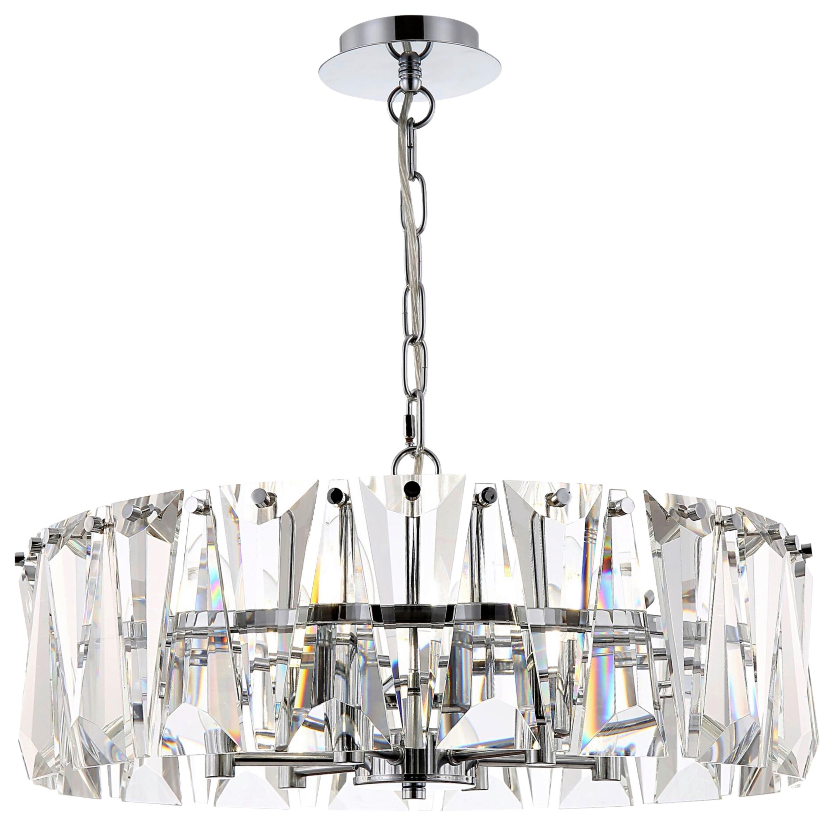 Pendelleuchte Puntes Chromfarben max. 60 Watt - Chromfarben, Basics, Glas/Metall (51,7/23,8/51,7cm) - MAYTONI