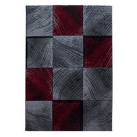Webteppich Plus Rot ca. 140x200cm - Rot, Basics, Textil (140/200cm) - Novel