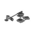 Möbeltransport-Set Armin in Schwarz/dunkelgrau - Dunkelgrau/Schwarz, Kunststoff/Metall (31/10,5/10,5cm) - MÖMAX modern living