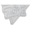 LED-DEKORATIONSLAMPA ZONI - vit/transparent, Modern, plast (39/32/1,6cm) - Mömax