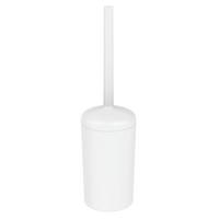 WC-Bürste Naime in Weiss - Weiss, Modern, Kunststoff (10/37cm) - Premium Living
