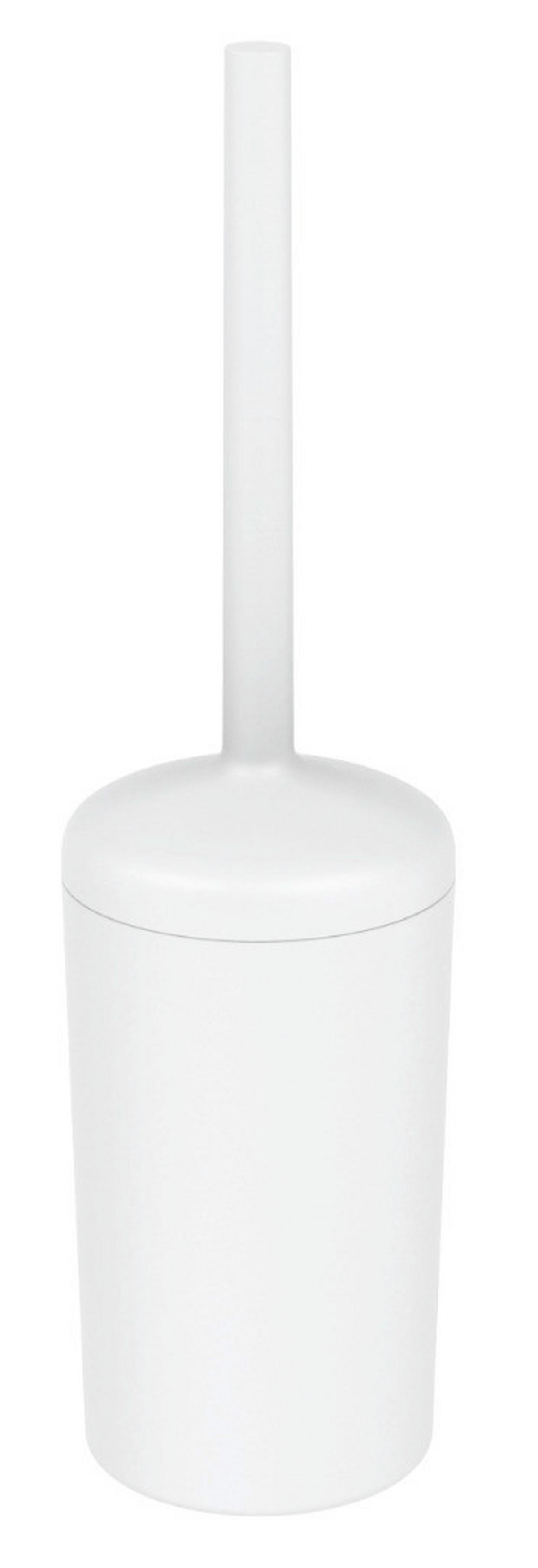 WC-Bürste Naime in Weiss - Weiss, Modern, Kunststoff (10/37cm) - Premium Living