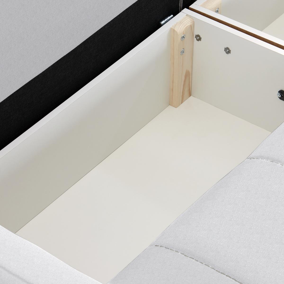 Kanapéágy Modena - világosszürke, Natur, textil (223/92/107cm) - Mömax