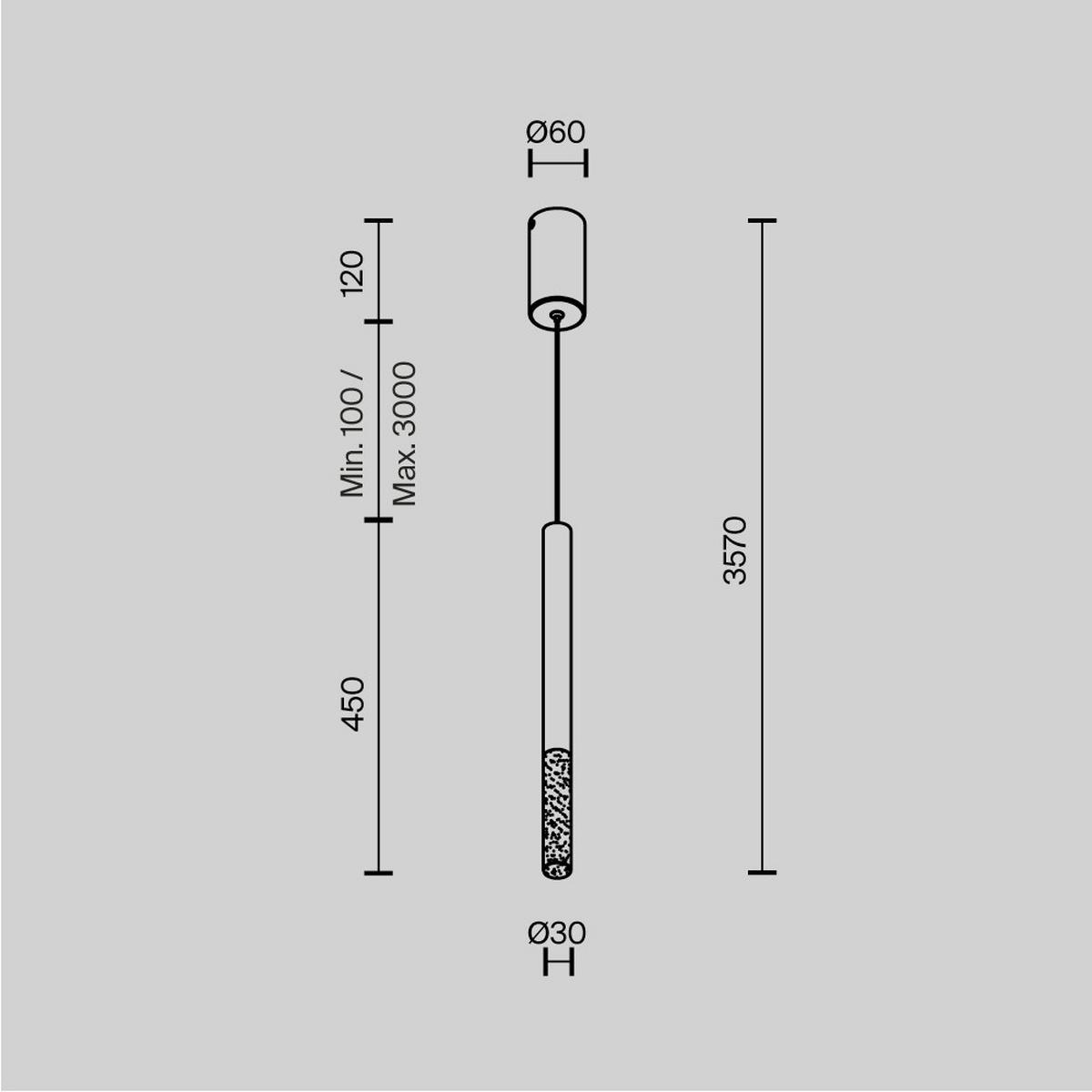 Pendelleuchte Mod157pl-L6w4k1 - Weiss, Design, Metall (3/345cm) - MAYTONI