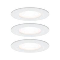 Deckenleuchte Nova max. 6,5 Watt, 3-teilig - Weiß, Basics, Metall (7,8cm) - Paulmann
