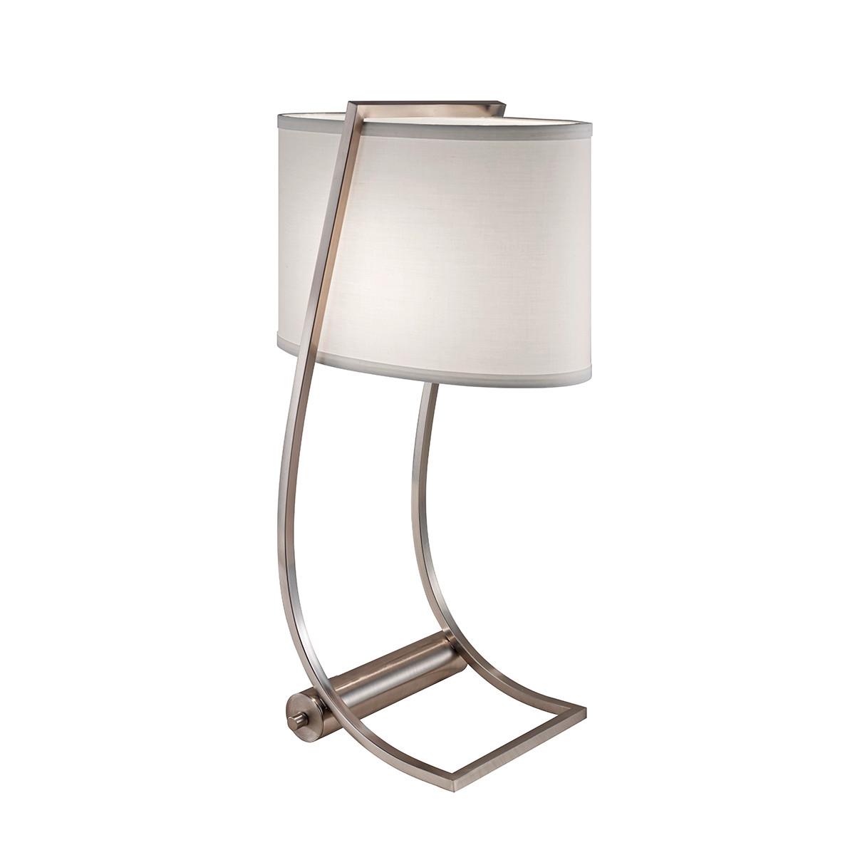 Stolna Svjetiljka Fe-Lex-Tl-Bs - srebrne boje, Konvencionalno, metal (62.2/21.9/35.6cm) - Elstead Lighting