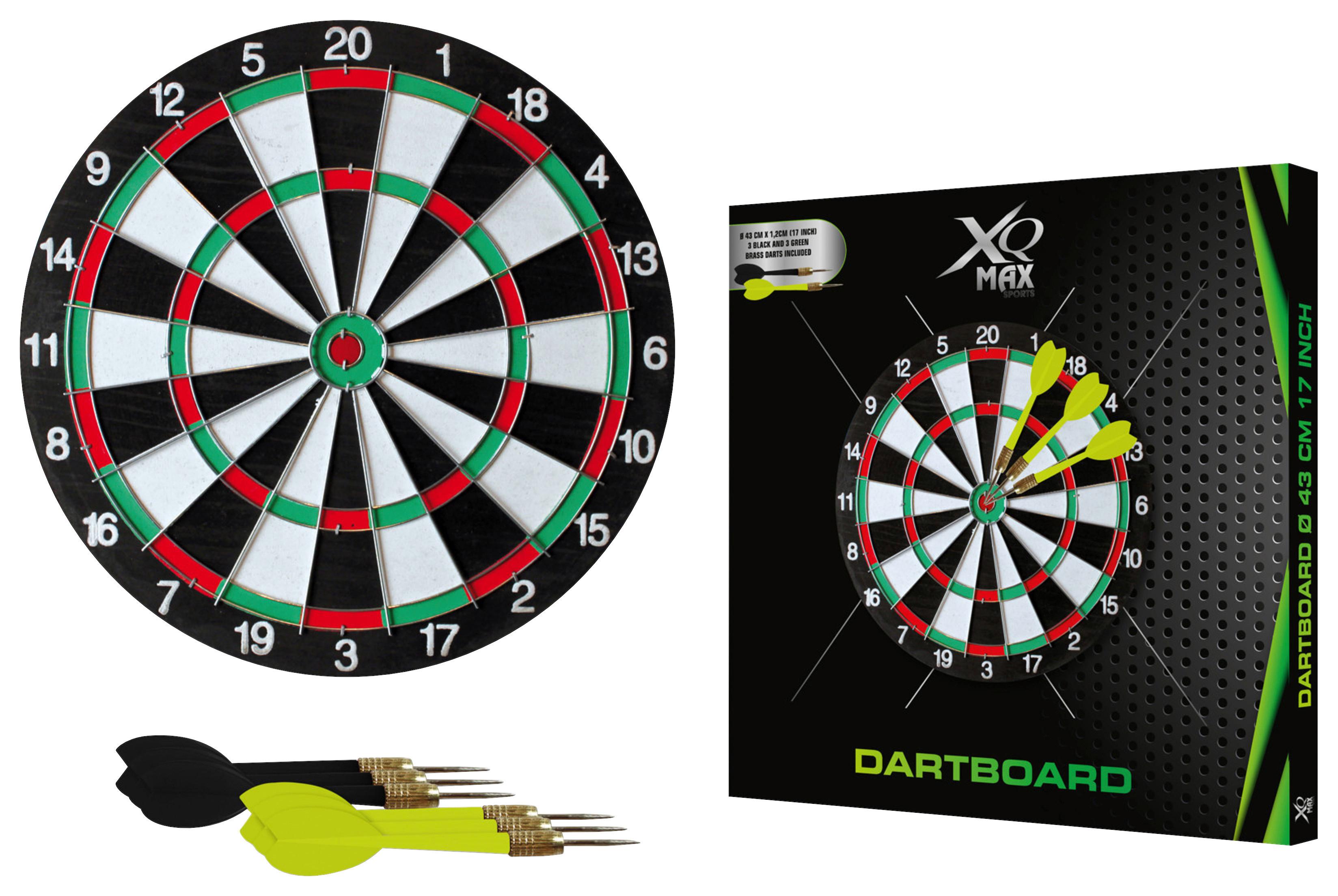 Darts Tábla Xqmax - Basics, műanyag/fa (41/41/2cm)