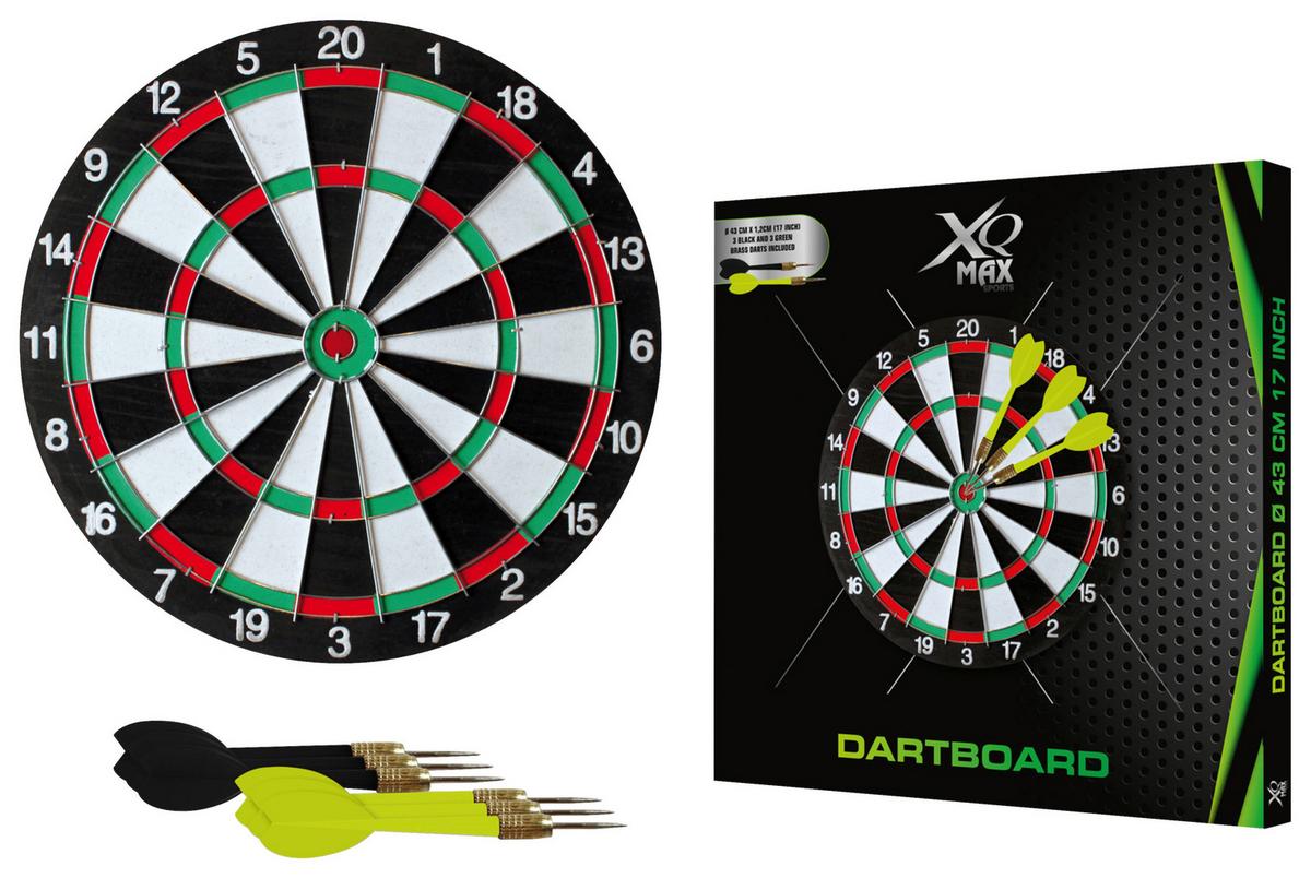 Darts Tábla Xqmax - Basics, műanyag/fa (41/41/2cm)