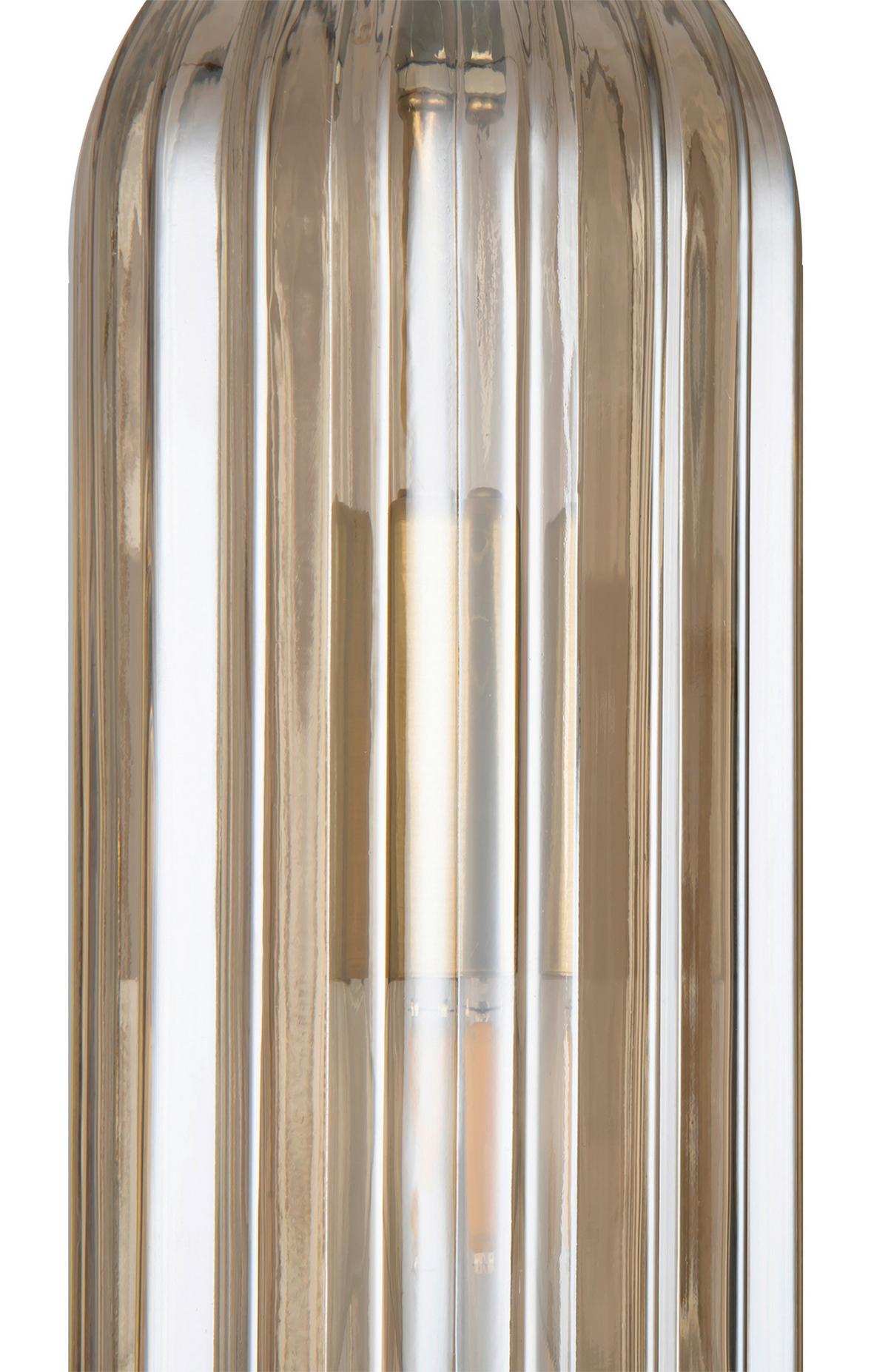 WANDLEUCHTE ANTIC - Cognac/Goldfarben, Trend, Glas/Metall (10/53,5/26,5cm) - MAYTONI