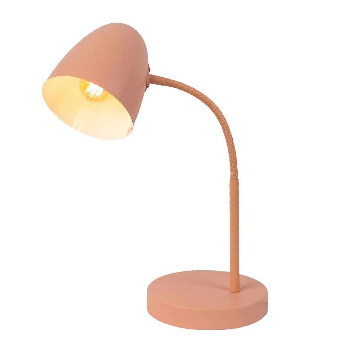 Namizna Svetilka Jason - svetlo roza, Design, kovina (20/28/40cm) - Globo