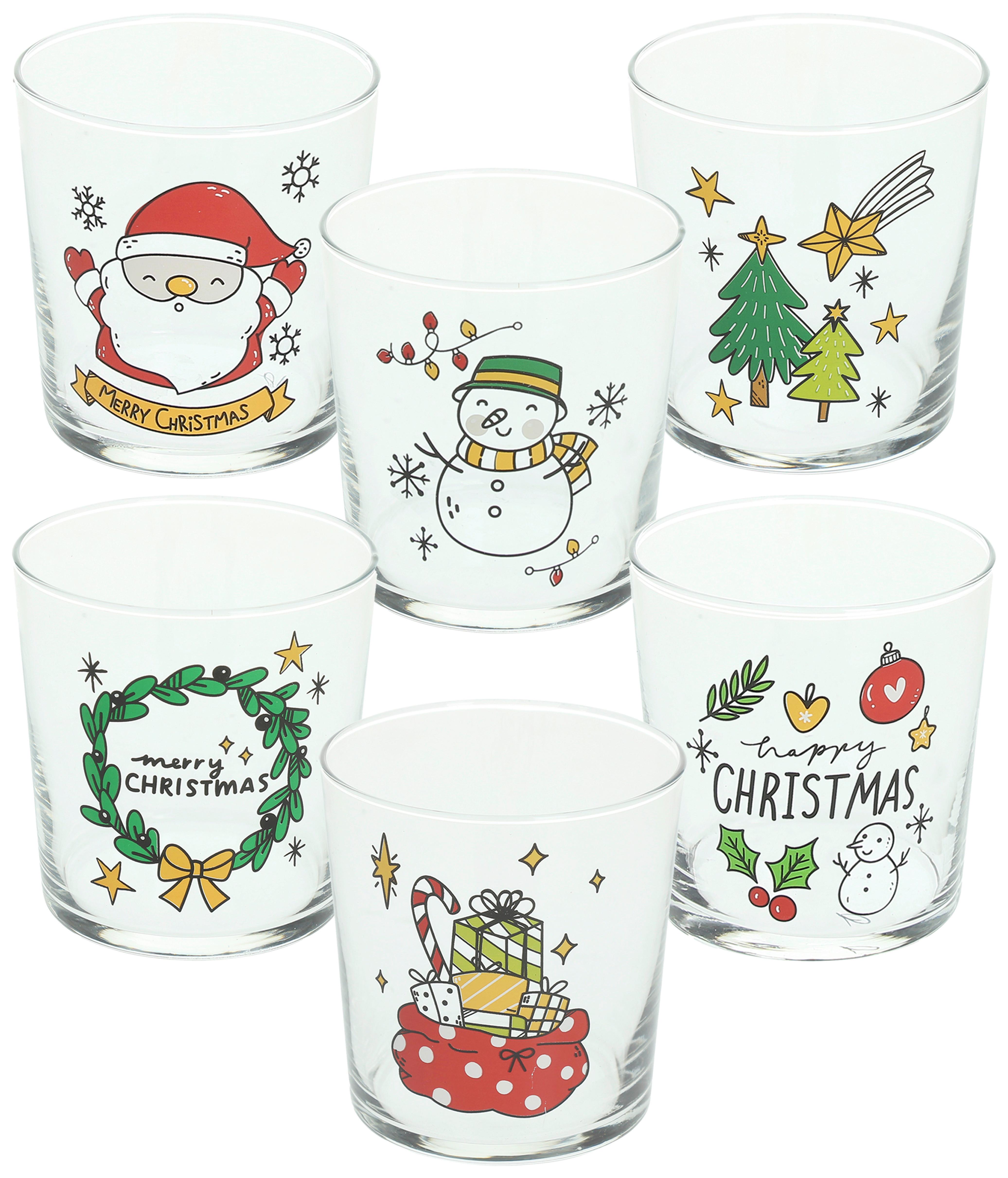 Kozarec Happy Xmas - Trendi (8/8/9cm) - Tognana