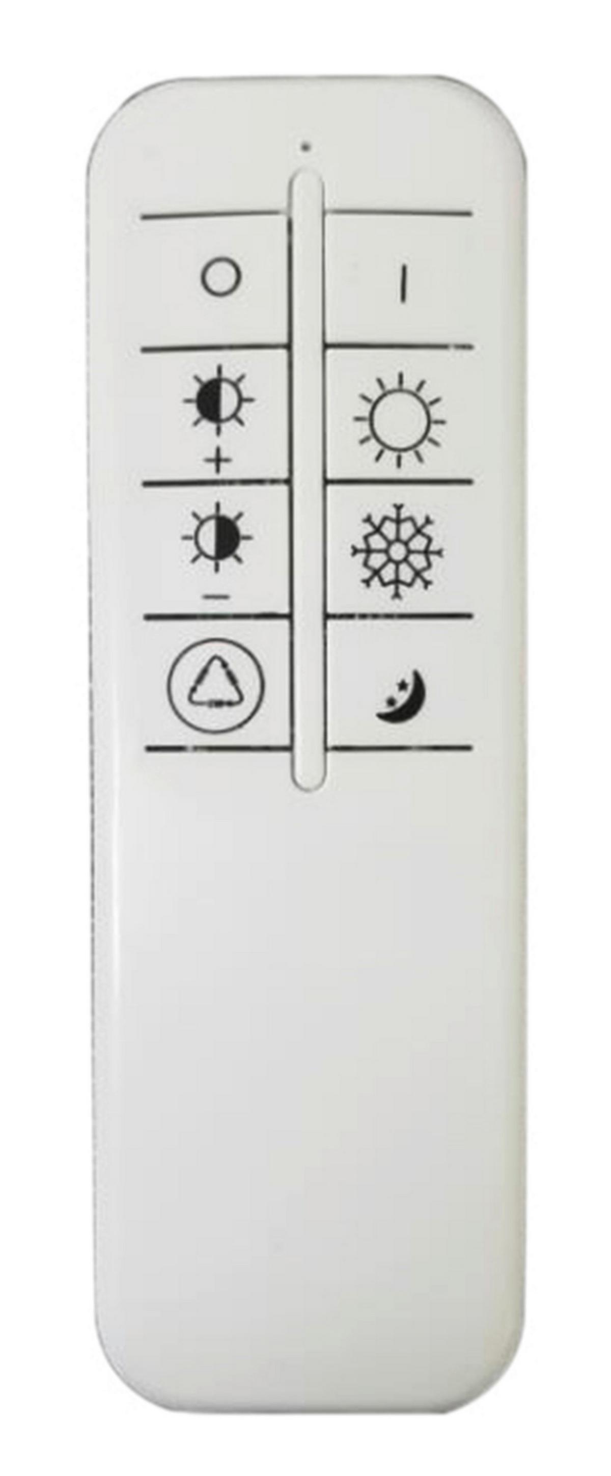 LAMPA SUFITOWA LED -TOP- *SBN* - biały, Basics, tworzywo sztuczne/metal (54/7,6cm) - Novel