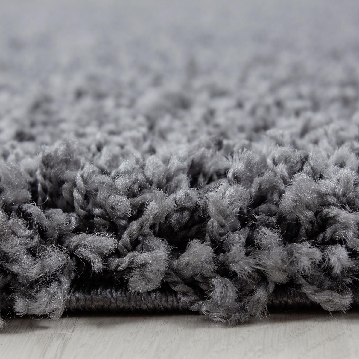 Hochflorteppich Life Grey Grau ca. 160x230cm - Grau, KONVENTIONELL, Textil (160/230cm) - Novel