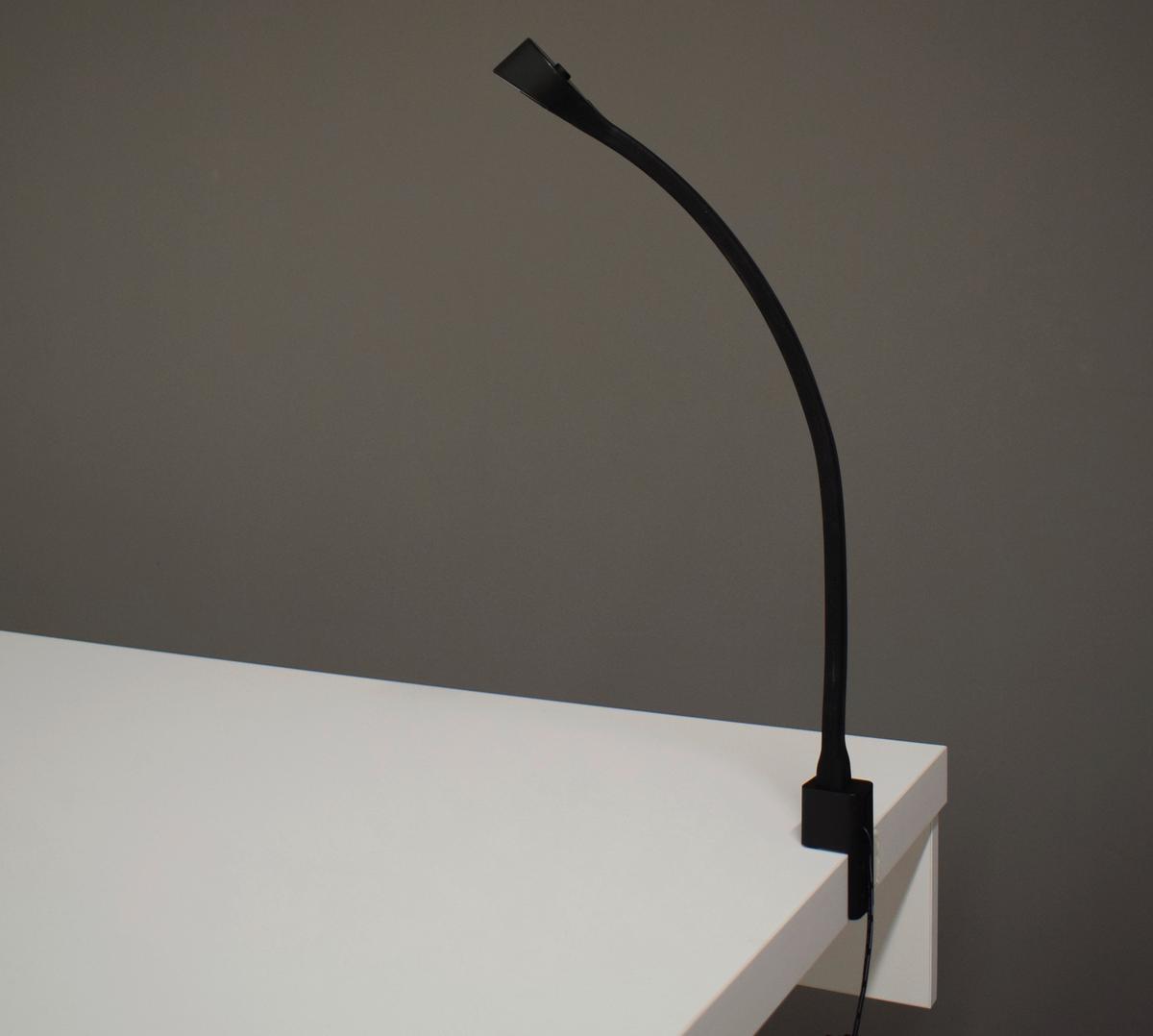 Schreibtischleuchte Big Profi Office - Schwarz, Modern, Kunststoff (44/2,5/5cm) - Mömax