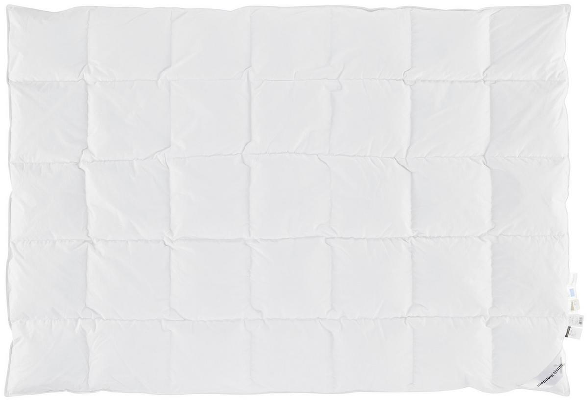 Sommerbett Luna in Weiß ca. 135-140/200cm - Weiß, KONVENTIONELL, Textil (135-140/200cm) - Premium Living