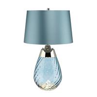Asztali Lámpa Lena-Tl-S-Blue - kék, Konventionell (35/60.5cm) - Elstead Lighting
