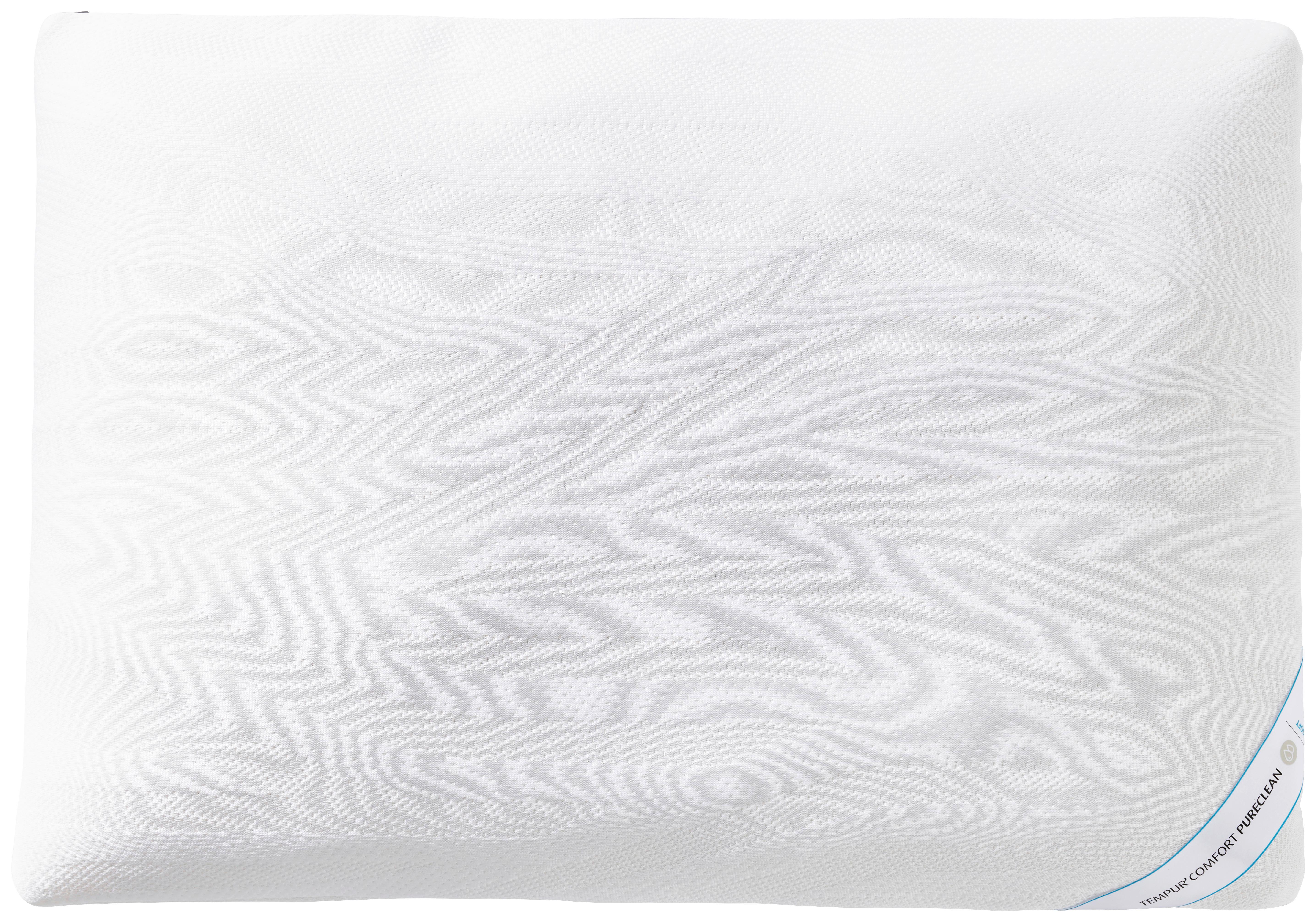 PODUSZKA POD KARK COMFORT SCHLAFKISSEN PURECLEAN - kremowy, Basics, tkanina (40/80cm) - Tempur